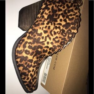 Leopard Booties